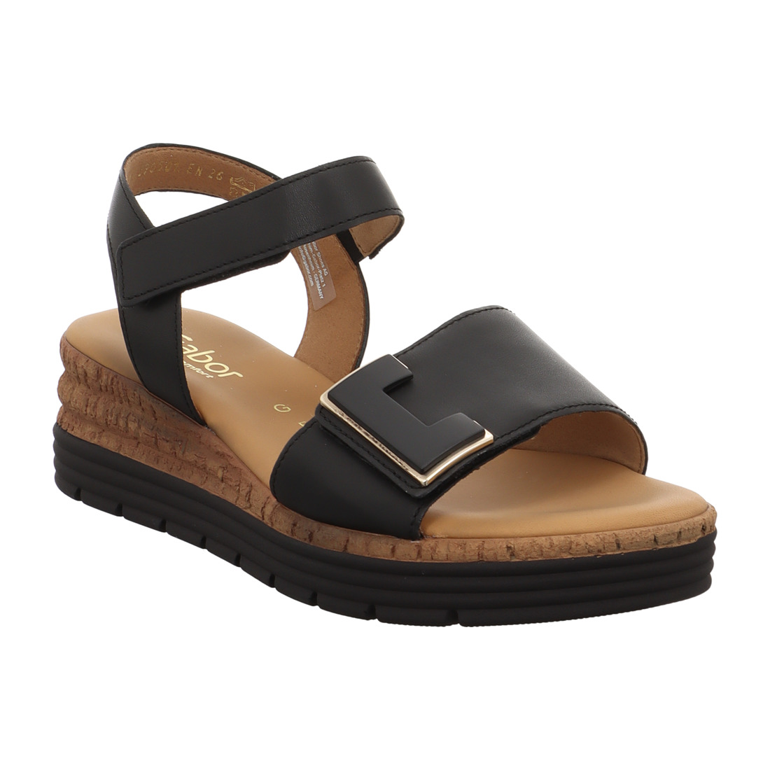 Gabor Damen Gabor Keilsandalette Braun Gabor Sandalette Braun