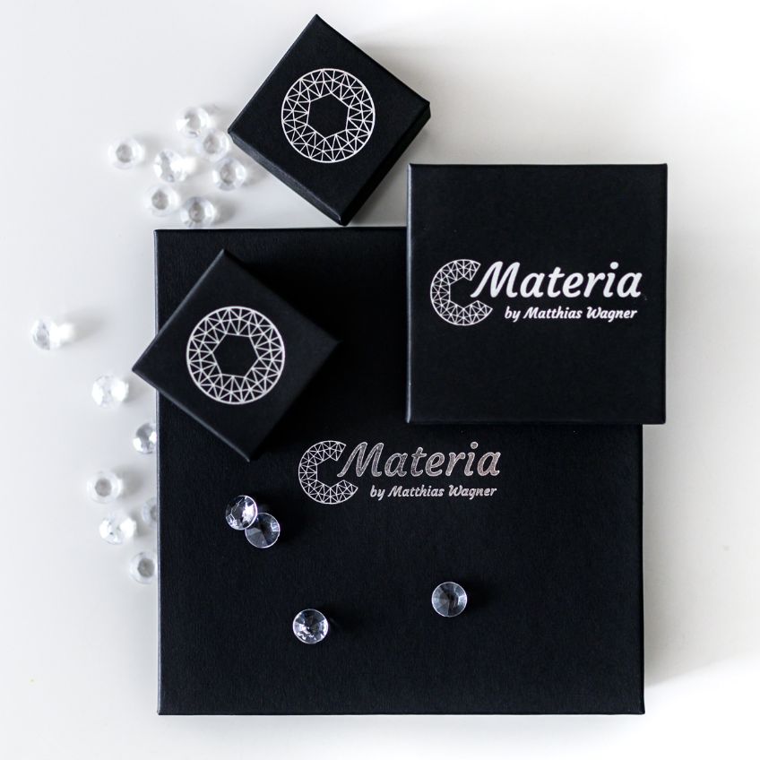 MATERIA Silber Lebensbaum Materia | Rosegold Armkette Zirkonia 17-19cm 925 Schmuck