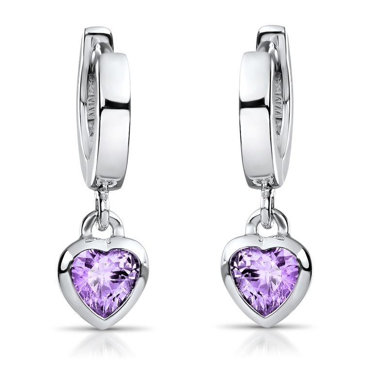 CPSLOVE Damen Ohrringe 925 Silber | Sonnenblume Mit Zirkonia | French Clasp