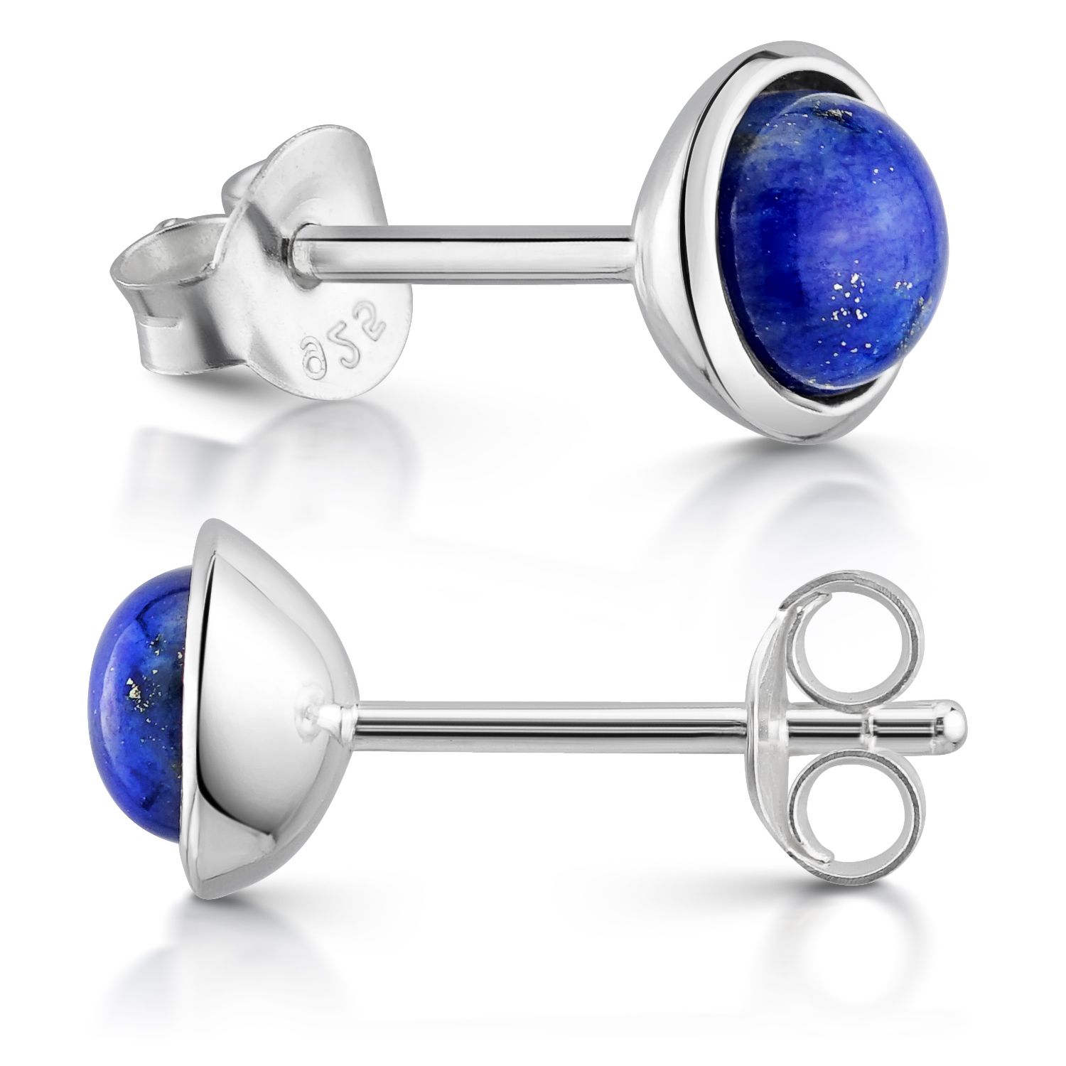 Boho Ohrstecker 925 Sterling Silber - Handgefertigt Mit Türkis & Edelsteinen