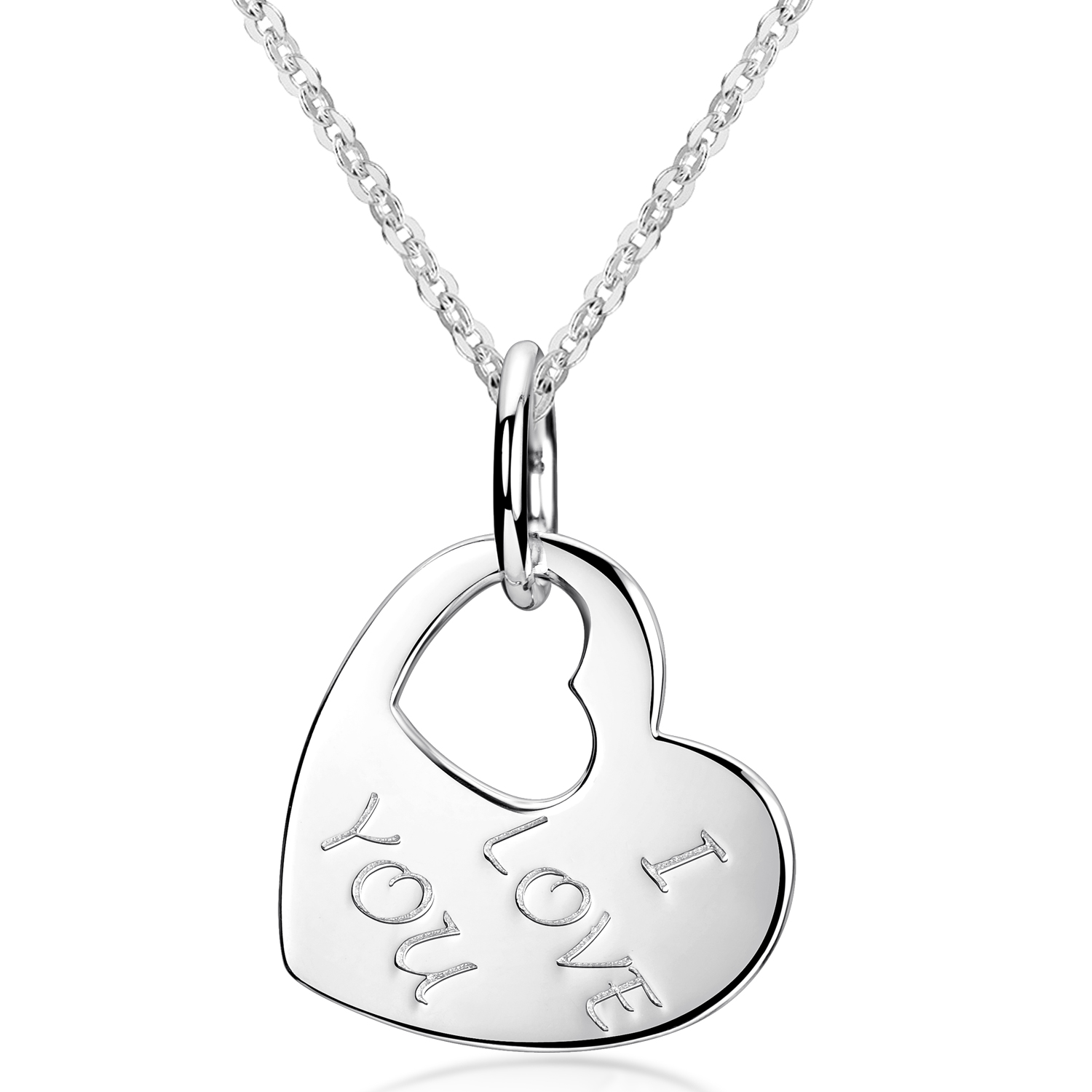 MATERIA Pfoten Anhänger Silber 925 - Tierisch Süß Mit Gravur Für Damen