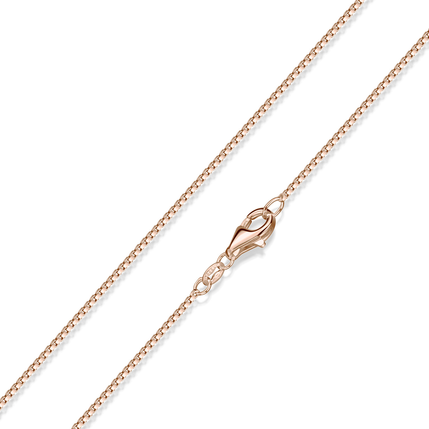 Necklace Damen Schmuckset Rosegold Venezianerkette Rosegold Silber