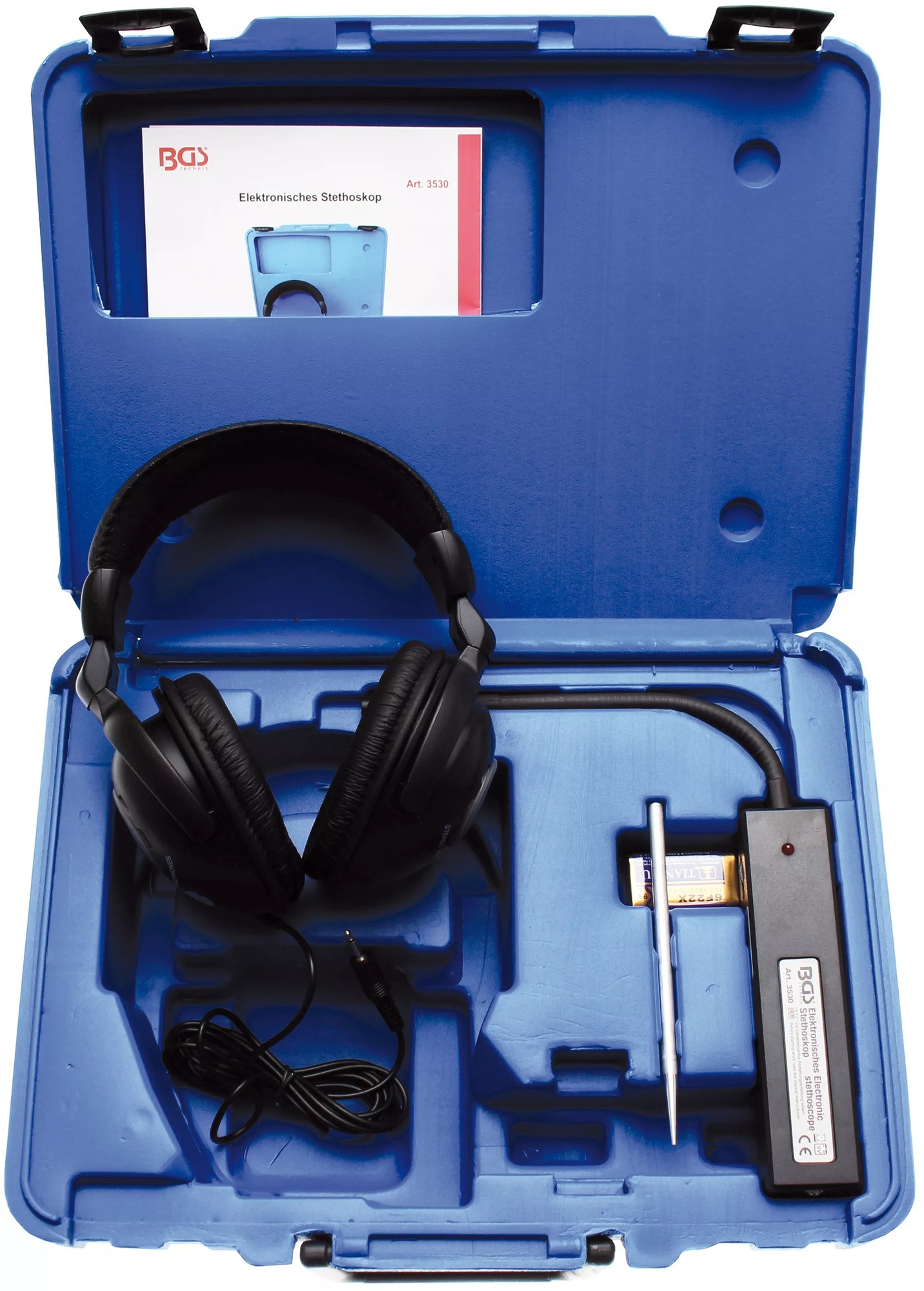 BGS 3530 elektronisches Stethoskop mit Verstärkung zur Ortung von  Geräuschen / Lagerschäden | Fluid Onlinehandel