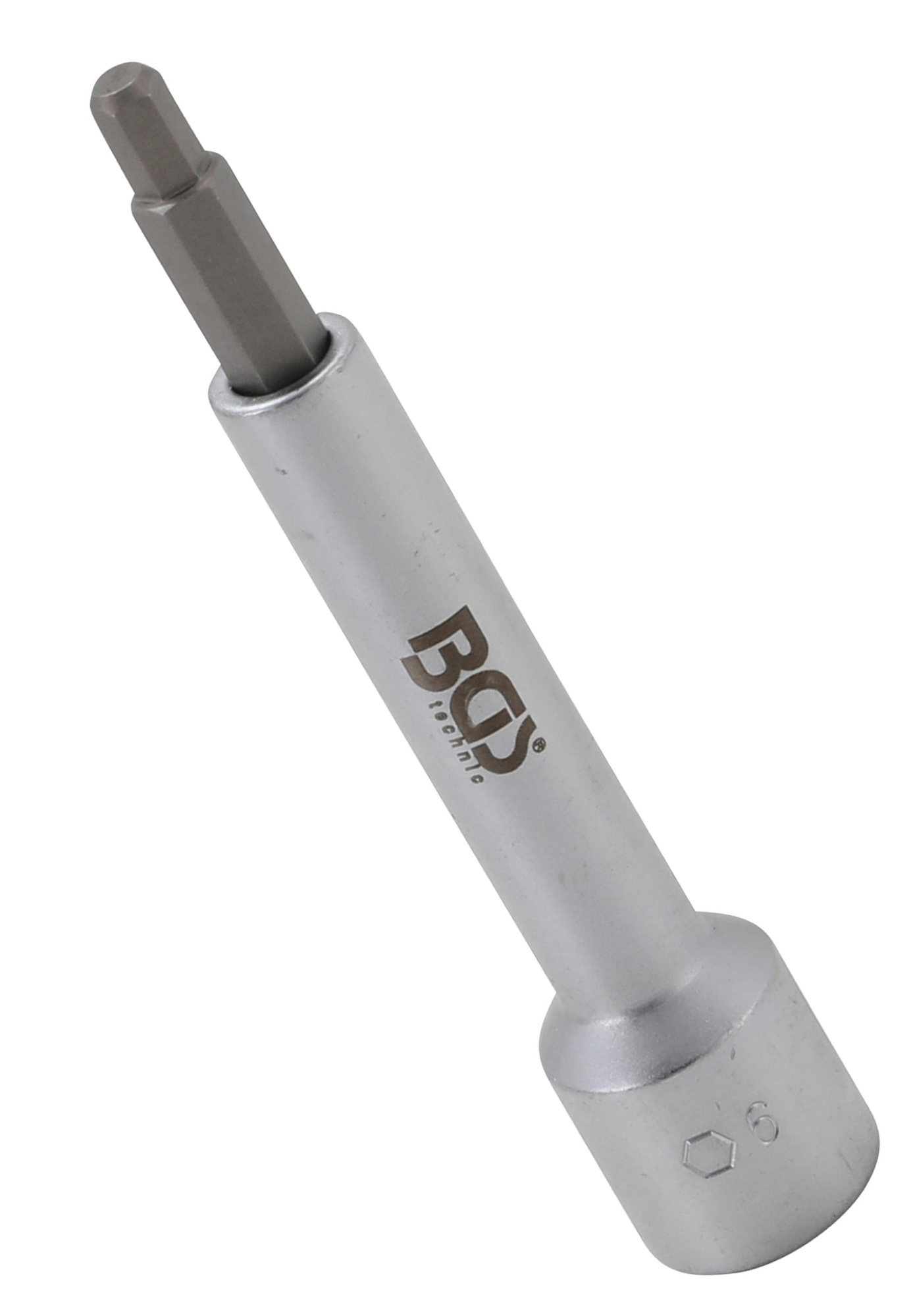 BGS 2087-H6 Bit-Einsatz Antrieb Innenvierkant 12,5mm (1/2) Innensechskant  6mm