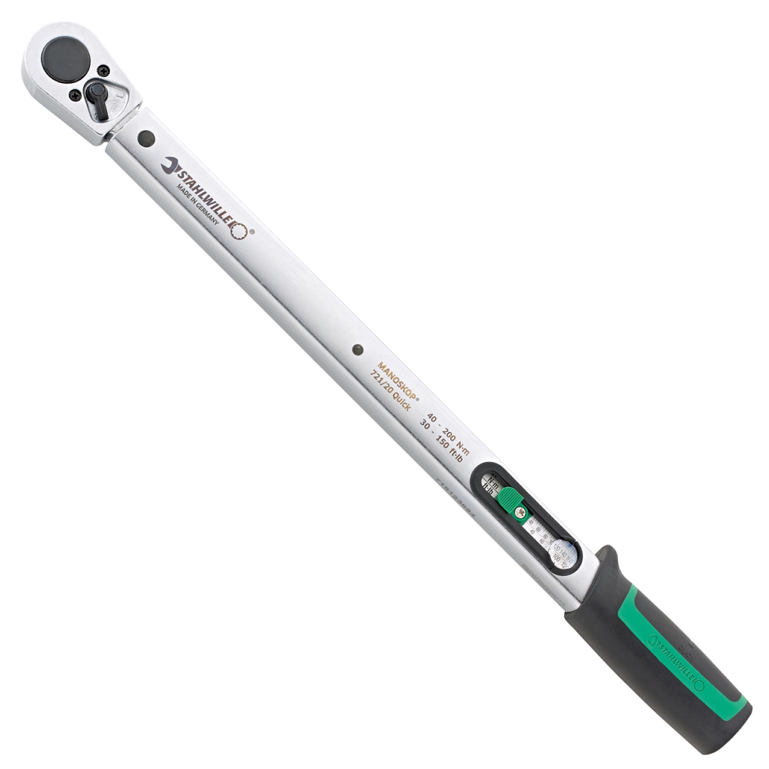 Stahlwille 50204005 3/8-Inch Drive Click-type Torque Wrench w