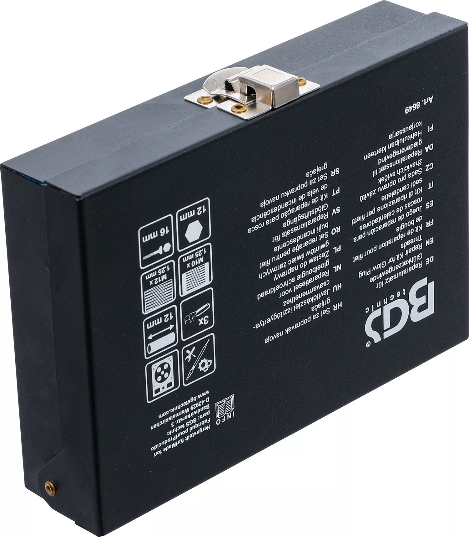 BGS 8649 Reparatursatz für Glühkerzengewinde M10 x 1,25mm | Fluid  Onlinehandel