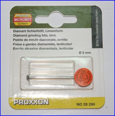 28250 Linse Proxxon Diamantschleifstift 5,0 mm 