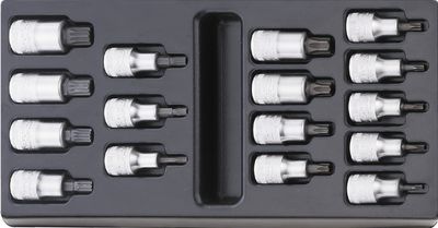 STAHLWILLE ES 54X/54TX Torx Steckschlüsselgarnitur Einlage 16  