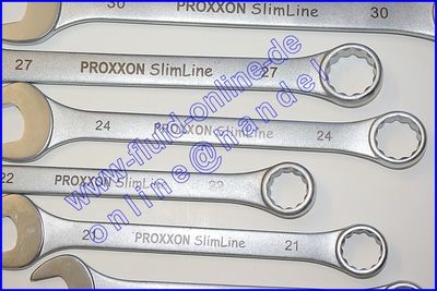 PROXXON 23822 Satz RingMaul Schlüssel 6-32mm 21teilig SlimLine Lasergravur NEU PROXXON 23822 Satz RingMaul Schlüssel 6-32mm 21teilig SlimLine Lasergravur NEU