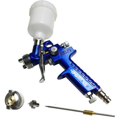 MINI HVLP Spritzpistolen Lackierpistolen 0,5mm / 0,8mm / 1,0mm Rostfrei