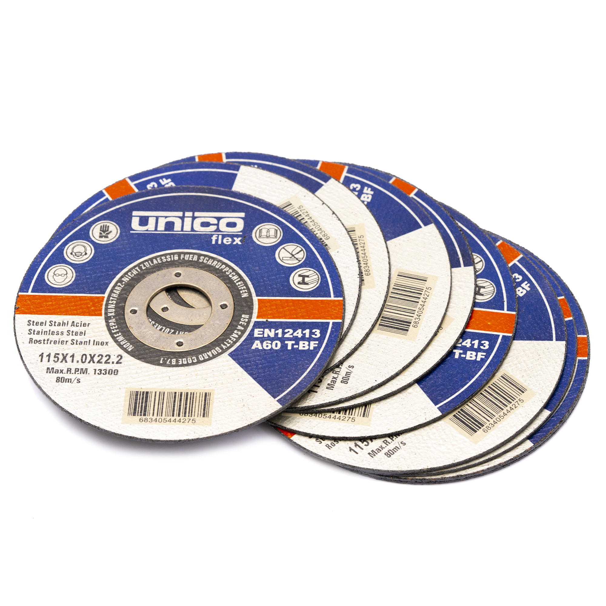 Trennscheiben 125mm Extra Dünn - 25er Set Für Winkelschleifer