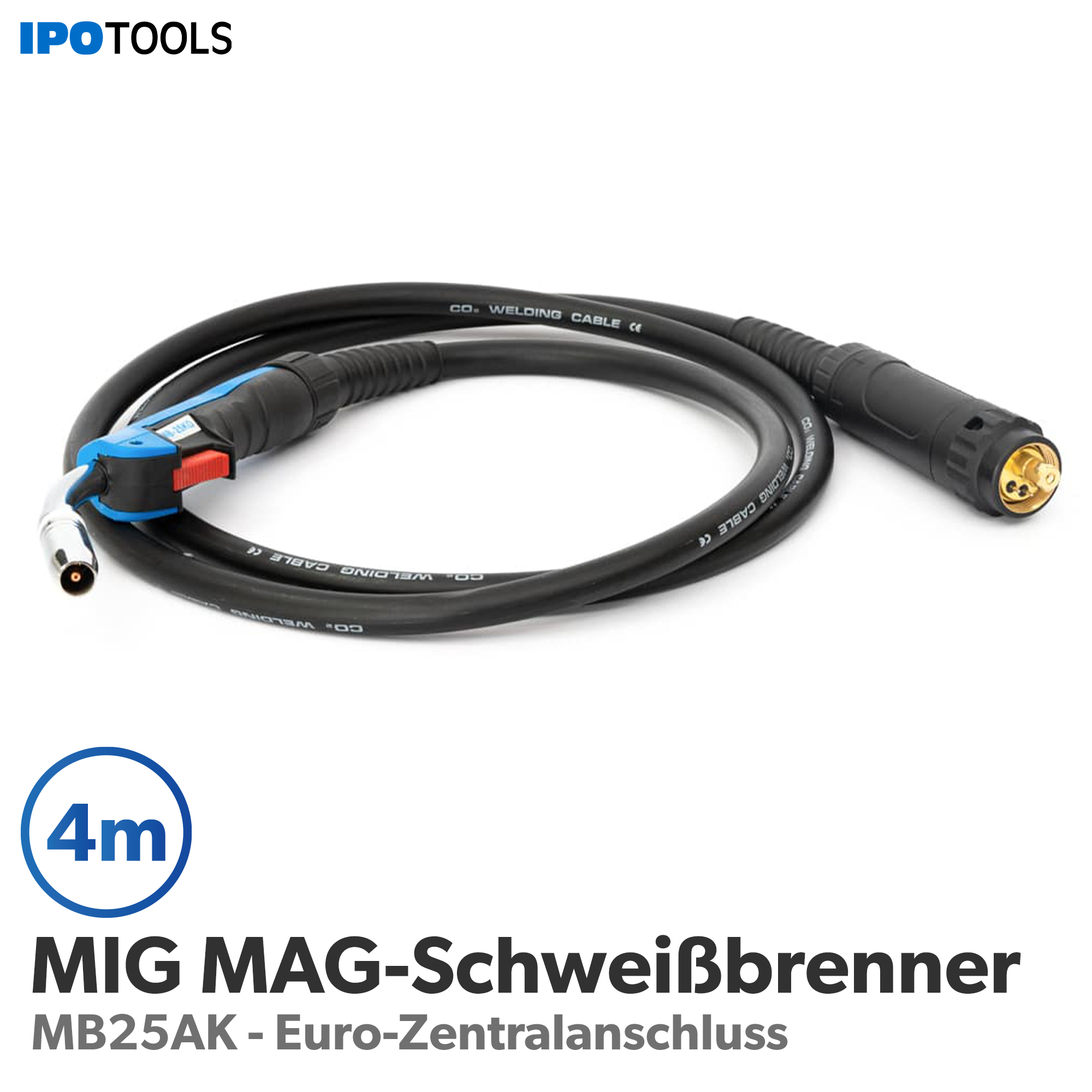 Schutzgas Schlauchpaket MB15 Schweißbrenner Brenner 3//4Welding Torch MIG//MAG DHL
