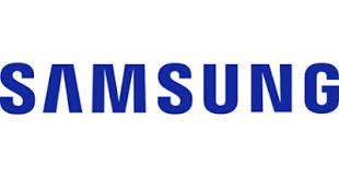 Samsung Logo blau und weiß