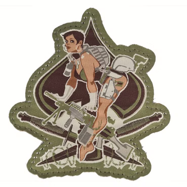 Mil-spec Monkey Naszywka Taktyczna Z Rzepem - Aces High 