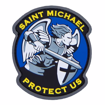 Mil-spec Monkey Naszywka Taktyczna Z Rzepem - Saint Michael Modern PVC 