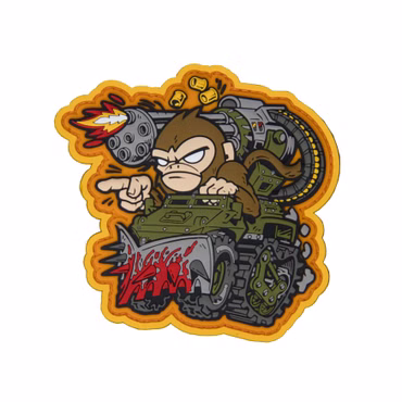 Mil-spec Monkey Naszywka Taktyczna Z Rzepem - War Machine Monkey1 PVC 