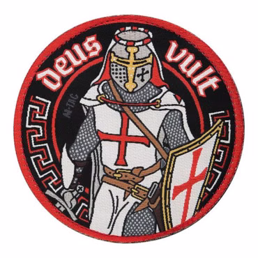 M-Tac® Naszywka Deus Vult (Żakard) - wszystkie dostępne kolory