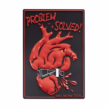Helikon-Tex “Problem Solved!” Patch - PVC - wszystkie dostępne kolory