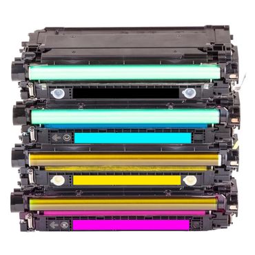 Kompatibel HP Color LaserJet Enterprise M553dn Toner 4 Stück | WasDazu.ch