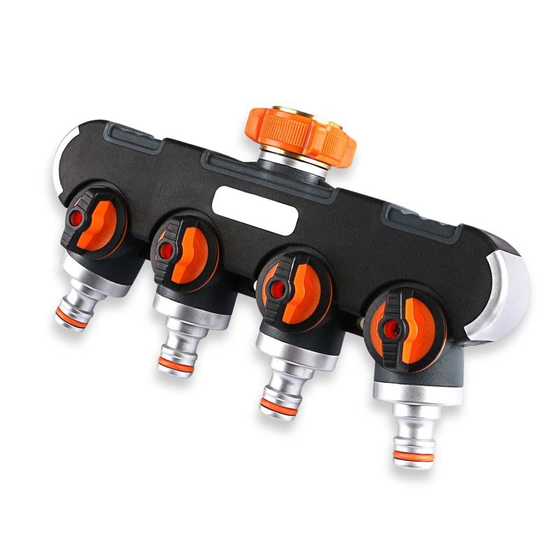 Huybaa Universeller Wasserhahnadapter Mit Metallgriff - Gartenschlauchverbinder Für Küche, Garten & Waschmaschine