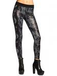 silver snake skin