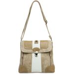 #3851 white beige shoulder bag