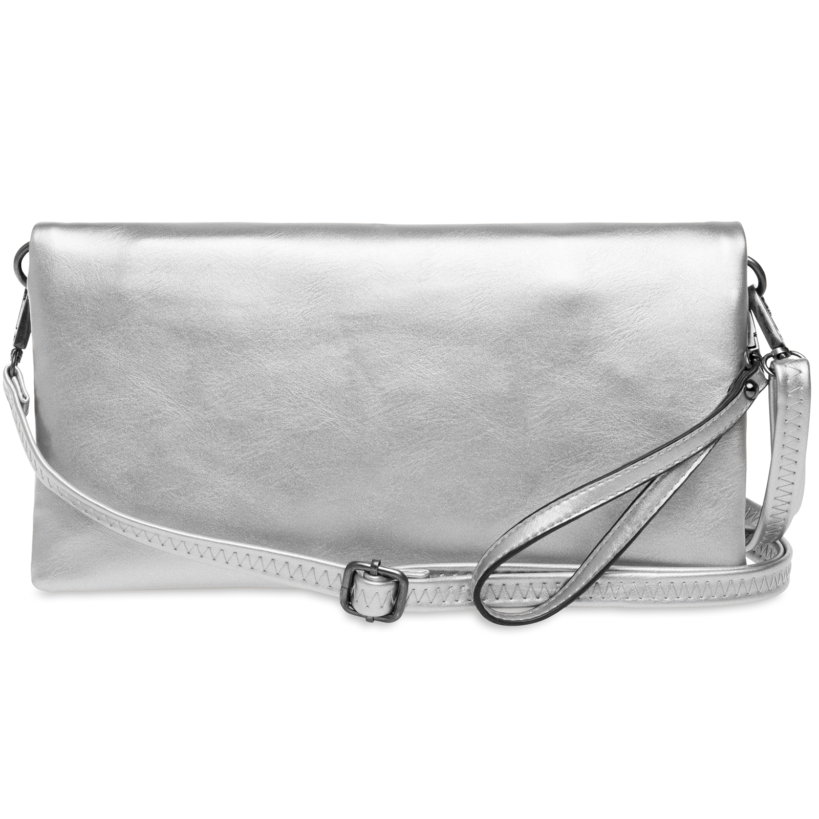 Caspar TA392 elegante Damen Briefumschlag Envelope Clutch Tasche
