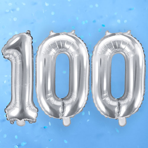 100. Geburtstag Partysets