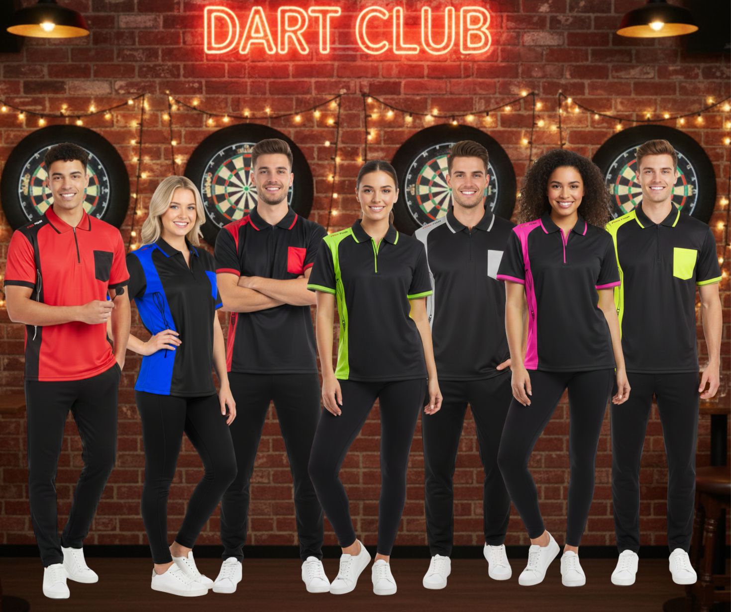 Dart - Shirt CUSTOM 10 | Dragon Sport Webshop