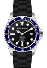 MARC & SONS Diver watch series CLASSIC MSD-044-SBK1 MARC & SONS Diver watch series CLASSIC MSD-044-SBK1