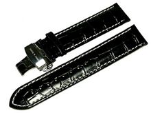 MARC & SONS Lederband schwarz, 20 mm, Referenz L4 MARC & SONS Lederband schwarz, 20 mm, Referenz L4