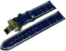 MARC & SONS Lederband blau, 20 mm, Referenz L6 MARC & SONS Lederband blau, 20 mm, Referenz L6