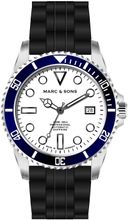 MARC & SONS Taucheruhr Serie SPORT MSD-045-11K1