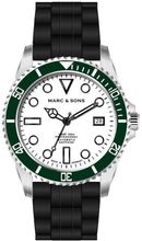 MARC & SONS Taucheruhr Serie SPORT MSD-045-15K1