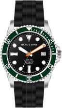 MARC & SONS Taucheruhr SPORT MOD MSD-045-14K1 MARC & SONS Taucheruhr SPORT MOD MSD-045-14K1