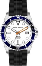 MARC & SONS Taucheruhr SPORT MOD MSD-045-12K1 MARC & SONS Taucheruhr SPORT MOD MSD-045-12K1
