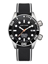 MARC & SONS Uhr, Automatikuhr, Taucheruhr, Diver watch, Saphirglas, Heliumventil MARC & SONS Uhr, Automatikuhr, Taucheruhr, Diver watch, Saphirglas, Heliumventil