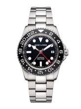MARC & SONS Diver watch Automatic GMT ETA 2893-2 Ref.: MSG-007-3S