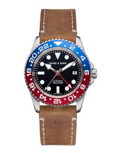 MARC & SONS Taucheruhr Automatik GMT ETA 2893-2 Ref.: MSG-007-7-L8 MARC & SONS Taucheruhr Automatik GMT ETA 2893-2 Ref.: MSG-007-7-L8
