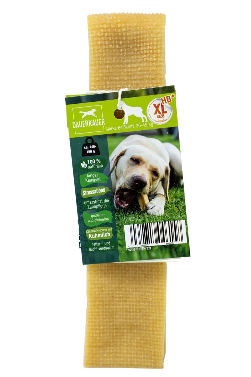 Paket] Dauerkauer - Gr. XL - 140-159 g - hohe Beikraft - Ksekauknochen -  Hunde-Milch-Kausnack | PETSOO