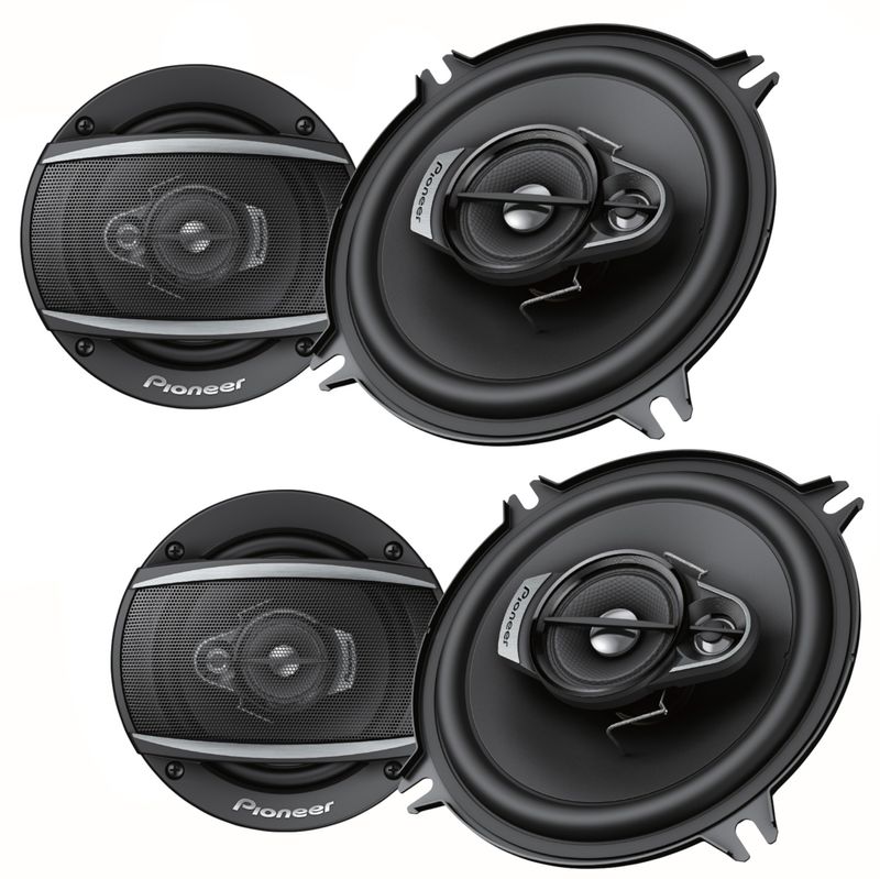 Pioneer TS-A1370F 3 Wege Lautsprecher System für BMW 5er E39 vorne und hinten