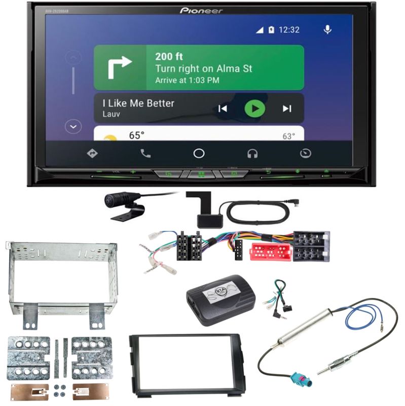 Pioneer AVH-Z9200DAB Android Auto Carplay Einbauset für Kia Cee'd ED