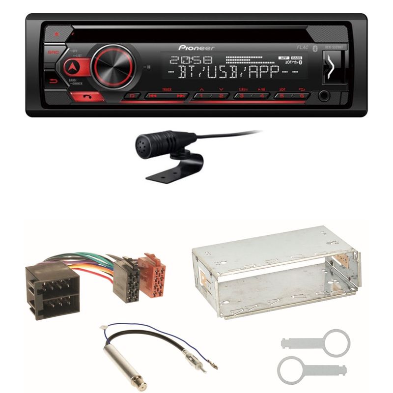 Pioneer DEHS320BT MP3 Autoradio Einbauset für Golf 4