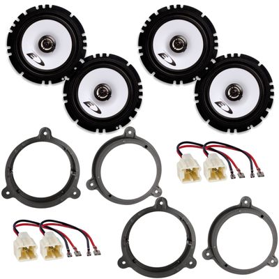 カーオーディオ hisashi HiFonics Zeus Lautsprecher ZS-62 Koax - Hifonics