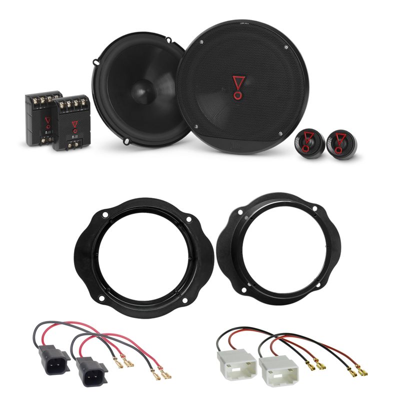 JBL Stage3 607C 2-Wege Lautsprecher Einbauset für Ford Focus 2 C-Max Kuga vorne