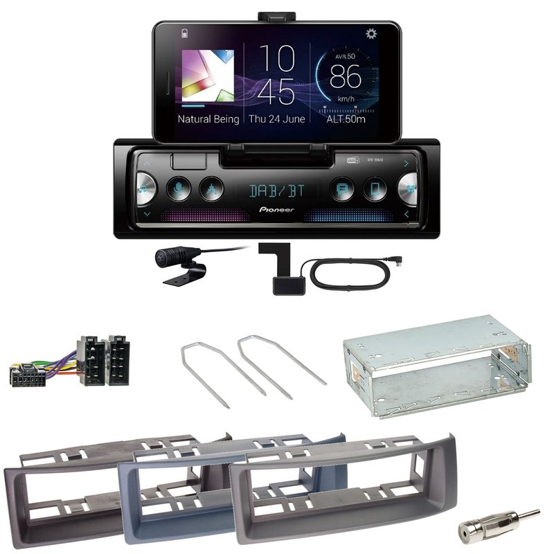 Pioneer SPH-20DAB Digitalradio USB FLAC Einbauset für Renault Megane Scenic 1