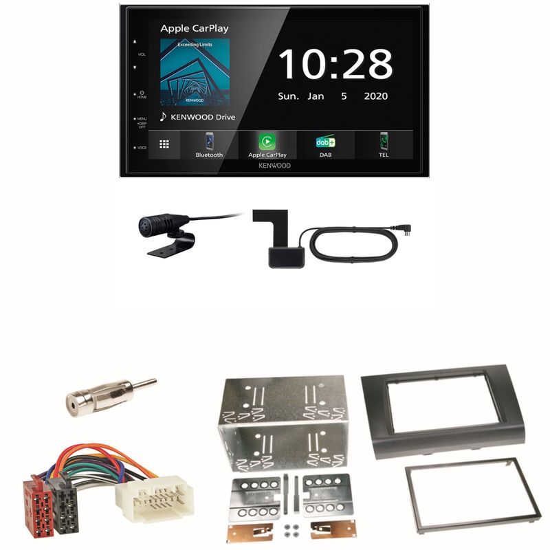 Kenwood DMX5020DABS Android Auto CarPlay Einbauset für Suzuki Swift Sport EZ MZ