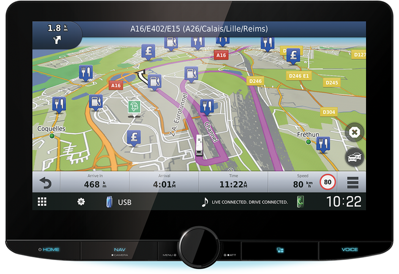 KENWOOD DNR992RVS Wohnmobil Navigation 25,7cm (10,1") CarPlay Android Auto