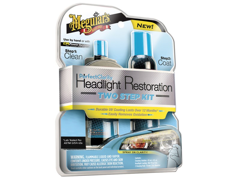 Meguiar´s Perfect Clarity Headlight Restoration Kit G2000 Scheinwerfer 2 in 1
