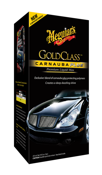 Meguiar`s Gold Class Carnauba Plus Premium Wax G7016 473ml Autowachs flüssig